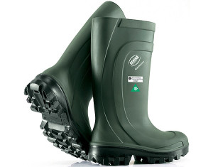 steel toe rubber work boots