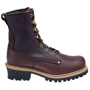 steel toe logger boots