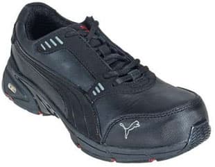 Puma Mens 64.257.5 Black Composite Toe Slip-Resistant Athletic Work Shoes