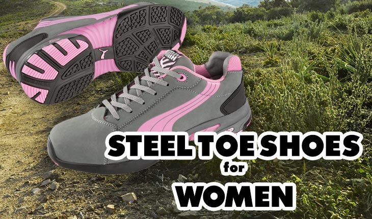 steel toe shoes for women