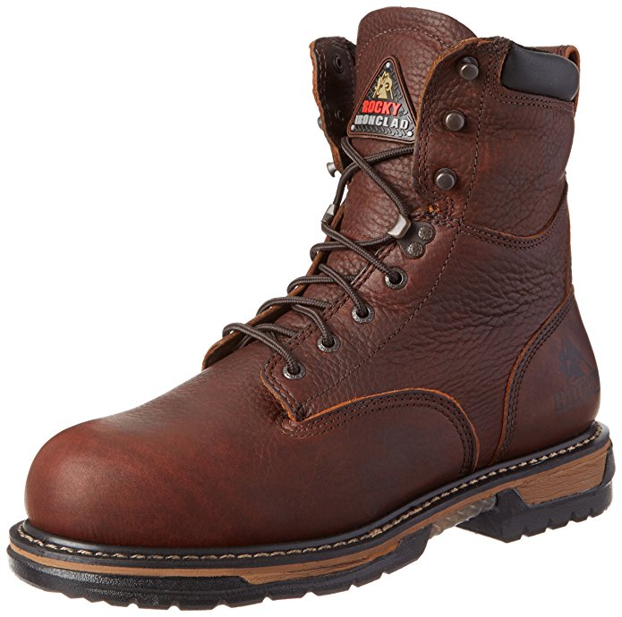 Rocky Men's Iron Clad Eight Inch Steel Toe Work Boot